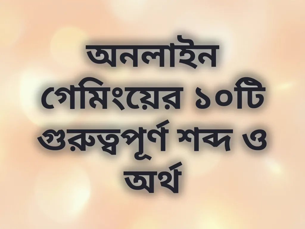 টার্মিনোলজি গাইড
